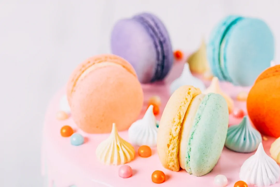 colorful macaron birthday cake and sweet candy top causes of kidney stones